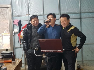 현장 동지들 농장방문