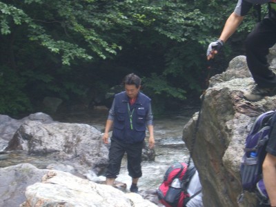 민노당 단합산행2