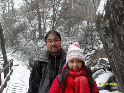 속리산 눈꽃산행