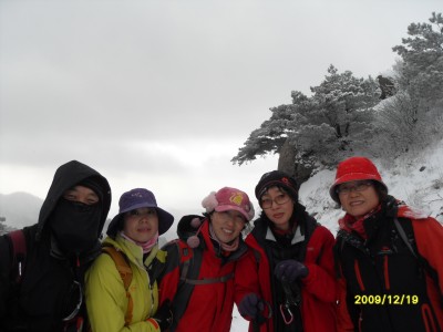 속리산 눈꽃산행