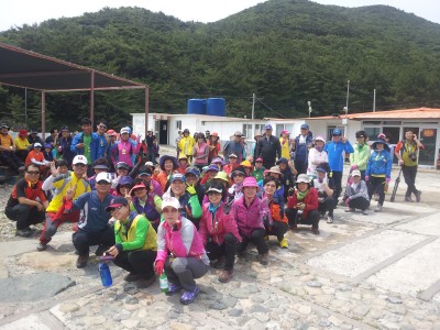 장사도 출발현장