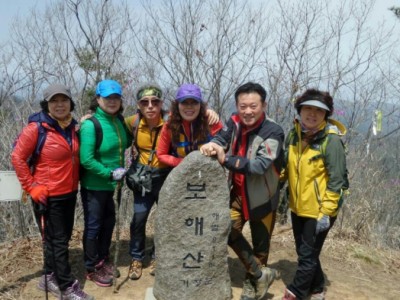 4월 보해산 스케치
