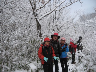 속리산 눈꽃산행 1